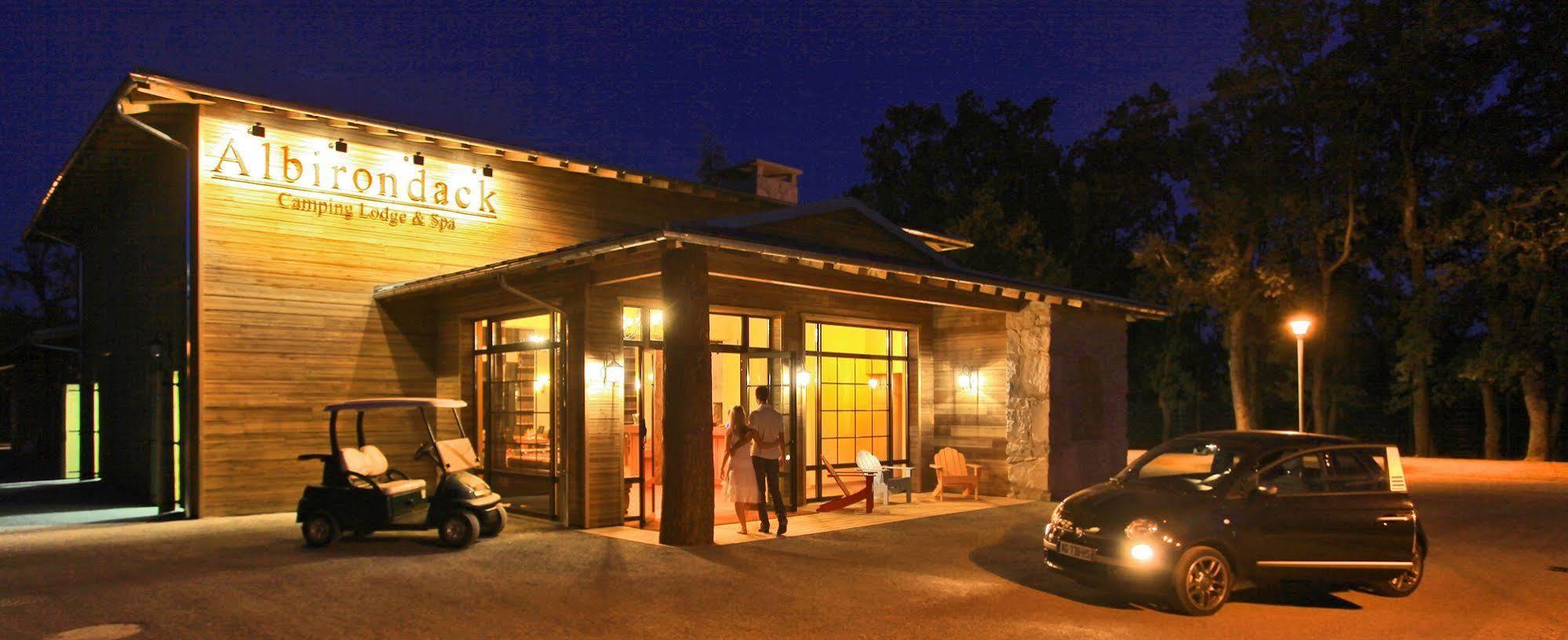 Albirondack Camping Lodge & Spa Екстер'єр фото